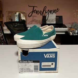 Vans Vault OG Slip-On “Storm/Teal”